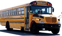 Autobus scolaire régulier - 48 passagers - Miniature