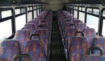 Autobus intermédiaire - 50 passagers, intérieur - Miniature